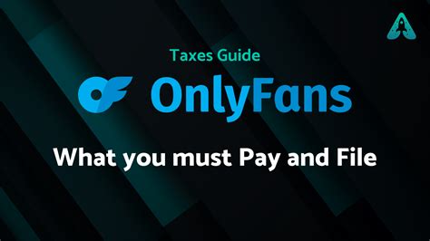 irs onlyfans|OnlyFans Taxes: Complete Guide for Creators